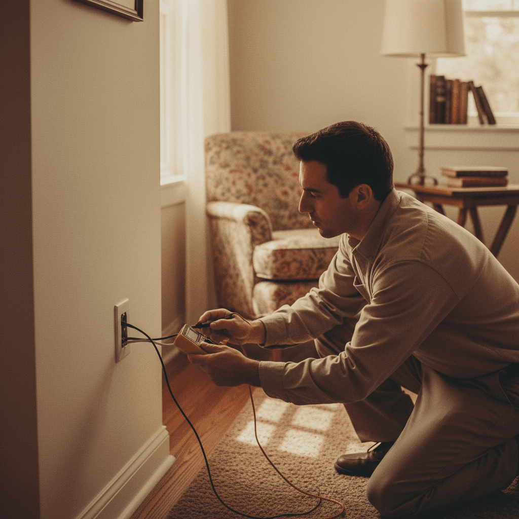 Electrical repair and diagnosis in home